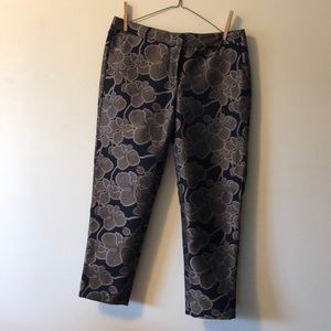 Lucca / Wildfang The kazan brocade cropped pant.